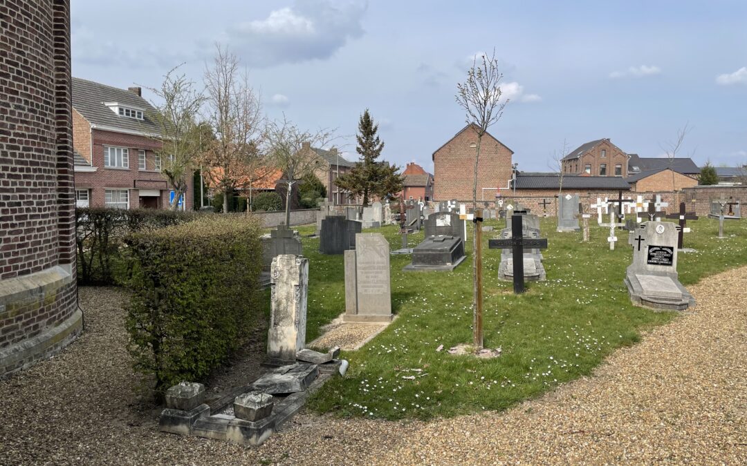 Ontwerp groene, oude begraafplaats Vliermaalroot
