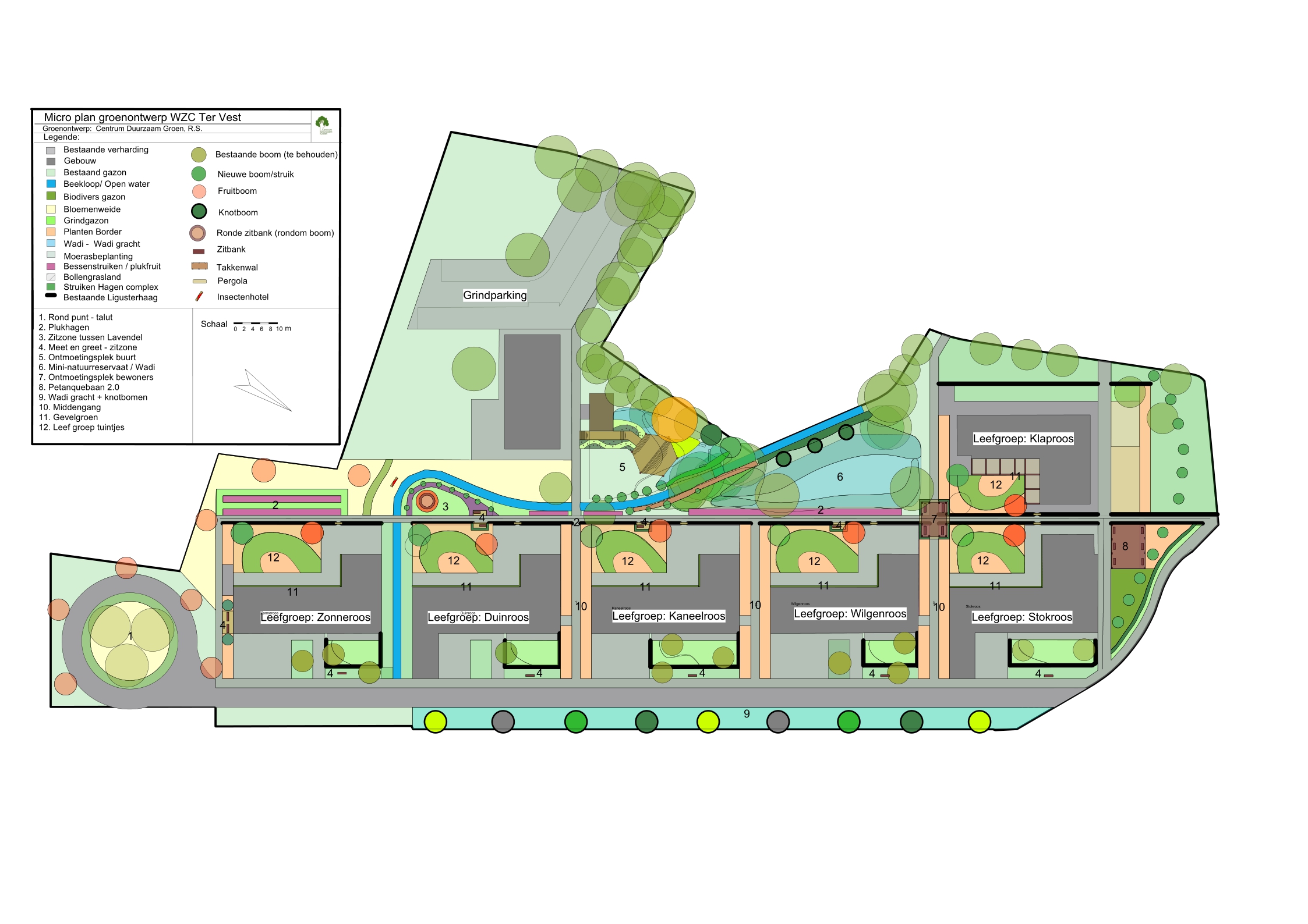 Therapeutisch Groenontwerp WZC Ter Vest te Balen
